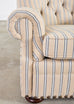 Ralph Lauren Writer’s Chair and Ottoman in Amelot Linen