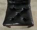 Set of Four Ralph Lauren Tufted Leather Dining Chairs