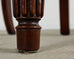 Set of Four Ralph Lauren Tufted Leather Dining Chairs