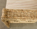 Ralph Lauren Organic Modern Woven Seagrass Wicker Armchair