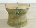 Southeast Asian Bronze Rain Drum Drinks Table with Verdigris