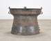 Southeast Asian Patinated Bronze Rain Drum Drink Table 2 Ft