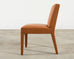 Ralph Lauren Italian Leather Mahogany Dalton Dining Chair