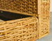 Ralph Lauren Organic Modern Bamboo Rattan Wicker Full Size Bed