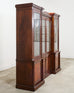 Ralph Lauren Noble Estate Mahogany Breakfront Bookcase Cabinet