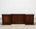 Ralph Lauren Noble Estate Mahogany Breakfront Bookcase Cabinet