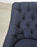 Ralph Lauren Regency Style Tufted Navy Blue Mayfield Chair