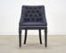 Ralph Lauren Regency Style Tufted Navy Blue Mayfield Chair