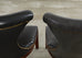 Set of Four Ralph Lauren Highgate Leather Dining Chairs