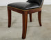 Set of Four Ralph Lauren Highgate Leather Dining Chairs