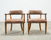 Set of Six Ralph Lauren Hither Hills Studio Dining Armchairs