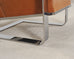 Ralph Lauren Modern Penthouse Chrome and Leather Lounge Chair