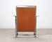 Ralph Lauren Modern Penthouse Chrome and Leather Lounge Chair