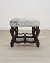 Ralph Lauren "Os de Mouton" Leather Cowhide Upholstered Bench