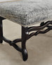 Ralph Lauren "Os de Mouton" Leather Cowhide Upholstered Bench