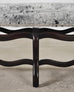 Ralph Lauren "Os de Mouton" Leather Cowhide Upholstered Bench