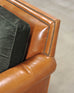 Ralph Lauren Italian Aran Isles Leather Mahogany Club Chair