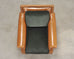 Ralph Lauren Italian Aran Isles Leather Mahogany Club Chair