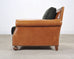 Ralph Lauren Italian Aran Isles Leather Mahogany Club Chair
