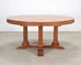 Ralph Lauren Hither Hills Round Oak Extending Dining Table