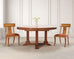 Ralph Lauren Hither Hills Round Oak Extending Dining Table