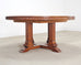 Ralph Lauren Hither Hills Round Oak Extending Dining Table