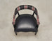 Ralph Lauren Hither Hills Studio Dining Arm Chair Tartan Leather