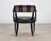 Ralph Lauren Hither Hills Studio Dining Arm Chair Tartan Leather