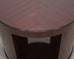 Ralph Lauren Italian Mahogany Round Modern Drum Drink Table