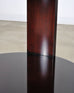Ralph Lauren Italian Mahogany Round Modern Drum Drink Table