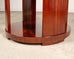 Ralph Lauren Italian Mahogany Round Modern Drum Table
