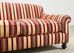 Ralph Lauren Home "Bel Air" Striped Velvet Sofa 8 Ft USA 2008