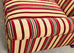 Ralph Lauren Home "Bel Air" Striped Velvet Sofa 8 Ft USA 2008