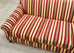 Ralph Lauren Home "Bel Air" Striped Velvet Sofa 8 Ft USA 2008