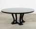 Ralph Lauren Ebonized Mahogany Round Basalt Dining Table