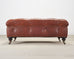 Ralph Lauren Country English Leather Writer's Ottoman 4 Ft