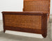 Ralph Lauren Villa America Mahogany Rattan Gondola Sleigh Bed