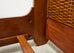 Ralph Lauren Villa America Mahogany Rattan Gondola Sleigh Bed