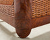 Ralph Lauren Villa America Mahogany Rattan Gondola Sleigh Bed