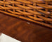 Ralph Lauren Villa America Mahogany Rattan Gondola Sleigh Bed