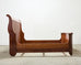 Ralph Lauren Villa America Mahogany Rattan Gondola Sleigh Bed