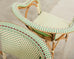 Pair of Maison Gatti Haussman Rattan Braided Bistro Armchairs