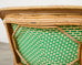 Pair of Maison Gatti Haussman Rattan Braided Bistro Armchairs