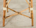 Pair of Maison Gatti Haussman Rattan Braided Bistro Armchairs