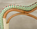 Pair of Maison Gatti Haussman Rattan Braided Bistro Armchairs