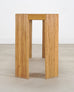 Organic Modern Pencil Reed Rattan Waterfall Console Table
