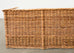 Michael Taylor Style Italian Wicker Works Rattan Sofa + Ottoman
