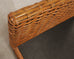 Ralph Lauren Style Organic Modern Woven Wicker Rattan Bed