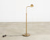 Casella Style Bronzed Swing Arm Pharmacy Floor Lamp