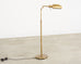 Casella Style Bronzed Swing Arm Pharmacy Floor Lamp